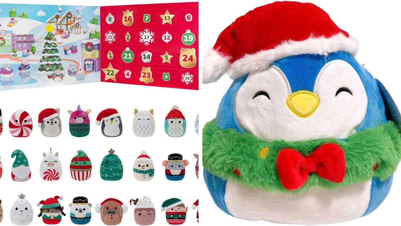 Squishmallows Advent Calendar: 24 Festive Squishmallows For Kids